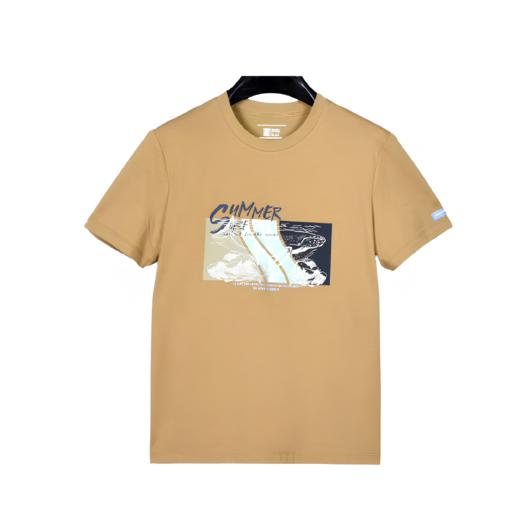 男装2024春夏新品休闲圆领T恤2219-7352▲ 商品图2