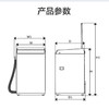 海尔（Haier）防生锈系列10KG波轮洗衣机全自动 玻璃上盖 V-钢机身85mm底脚除螨洗EB100Z35Pro2 商品缩略图2
