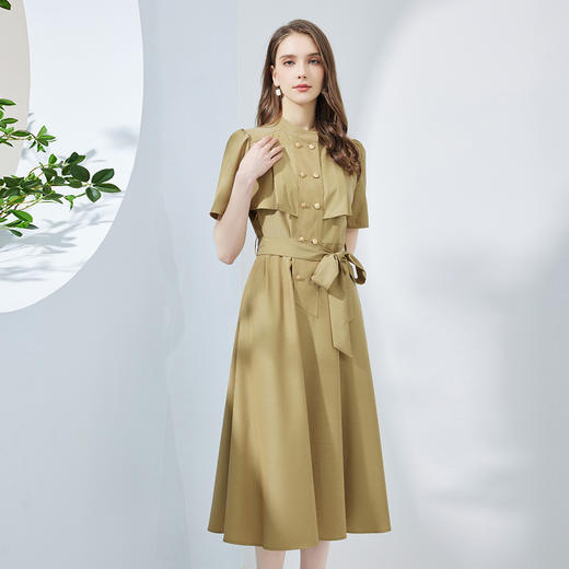 NF8M2斯尔丽瑟俪商场同款2023夏季新款显瘦收腰款气质连衣裙 商品图0