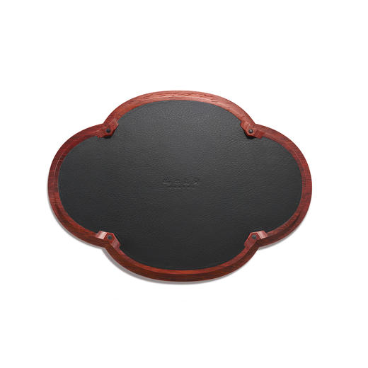 “千乘”主题镶嵌海棠盘 商品图1