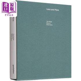 【中商原版】少即是多 迪特尔拉姆斯作品集 英文原版 Less and More