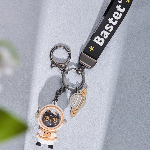 大英博物馆盖亚·安德森猫系列 可爱太空萌猫挂件钥匙扣 商品图2