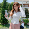 【防晒显瘦两不误】 冰丝防晒衣女款夏季连帽新款设计感 凉感透气 修饰身形 显瘦显腰细 防紫外线UPF50+高倍防晒  商品缩略图10
