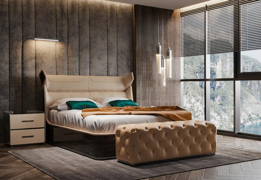 Trotten 床 | 面料，床桄，床尾木皮材质可选，详询客服 商品图4