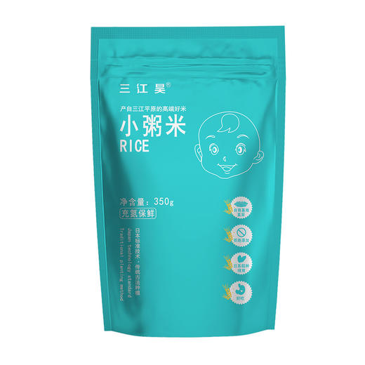 三江昊小粥米（儿童）350g 商品图0