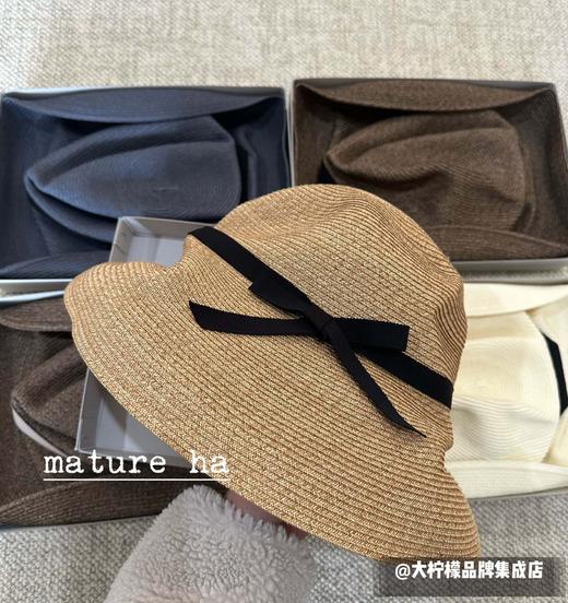 清仓不退换！日本进口AD 10和纸 油墨蜡染工艺遮阳帽 商品图4