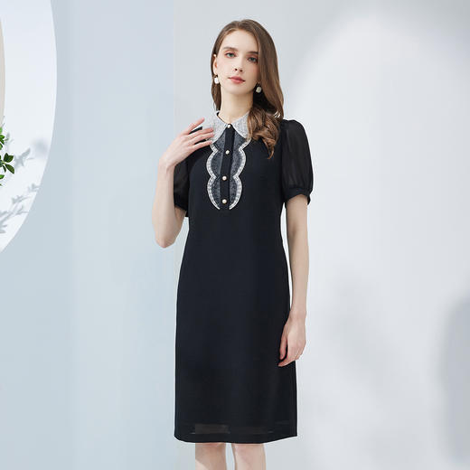 NF8P8斯尔丽瑟俪2023夏季新款小A摆显瘦型连衣裙 商品图2