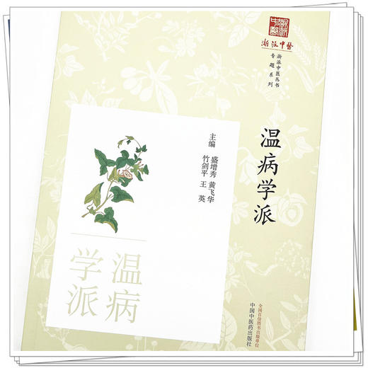 温病学派  盛增秀 黄飞华 著 浙派中医丛书 中国中医药出版社 商品图4