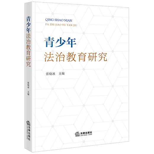 青少年法治教育研究 张晓冰主编 商品图0