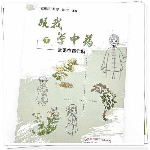 跟我学中药（下）常见中药详解  张继红 刘宇 楚立 著 中国中医药出版社 中药学书籍 商品图4