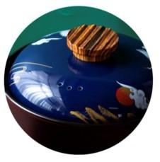 國风祥鹤砂锅 – 2.8L红 商品图1