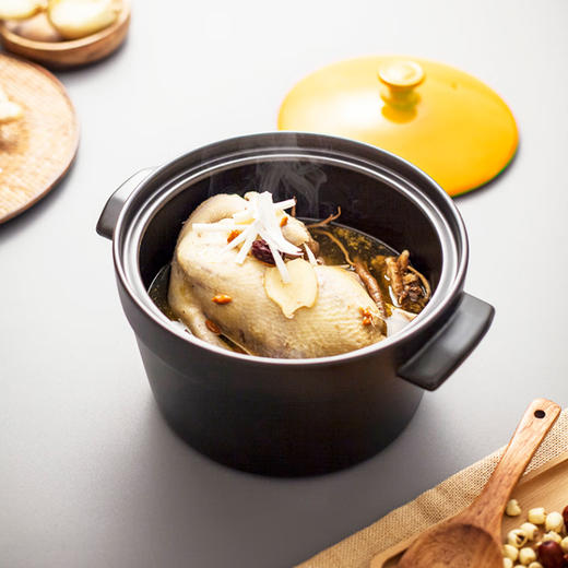 陆宝彩色陶瓷锅煮饭煲汤家用节能时尚单盖陶瓷锅砂锅送礼 洋风乐彩锅 商品图6