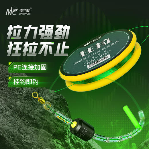 新品狂拉线组高强度拉力鱼线 商品图0