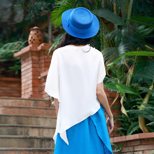 游园惊梦系列-如云不规则上衣 | 夏日清凉短袖 | 现货加急发 商品图7