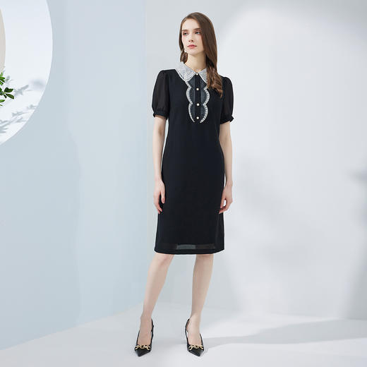 NF8P8斯尔丽瑟俪2023夏季新款小A摆显瘦型连衣裙 商品图3