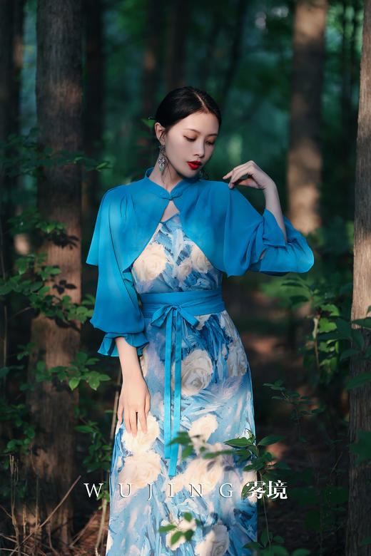 【雾境定制】绝美古风两件套改良旗袍连衣裙 不限制身材 3022134 商品图5