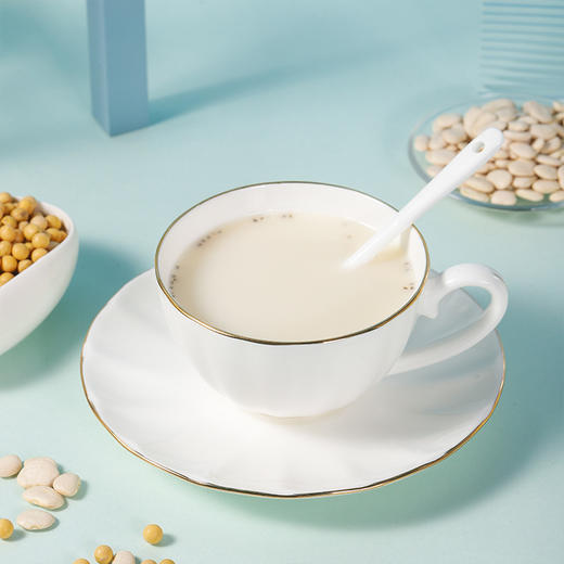 奇亚籽白芸豆豆浆粉 五谷代餐营养早餐粥  粉质细腻 即冲即食一盒210克独立小袋装方便携带 商品图1