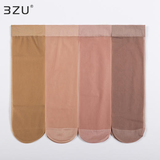 【20双49.9元】短丝袜女黑色夏季超薄耐磨防滑袜子脚尖女士包芯丝短袜71103 商品图3