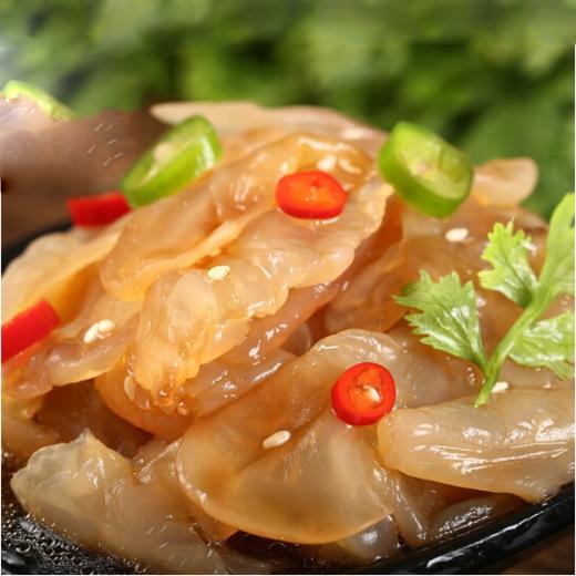 澳天海蜇头，深海捕捞，营养丰富，16袋组合，传统方法与现代技术结合，保留海蜇鲜脆口感，内含调料包，口感与营养皆为上乘D 商品图1
