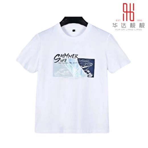 男装2024春夏新品休闲圆领T恤2219-7352▲ 商品图0