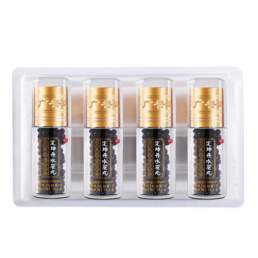 【外盒挤压破损  效期至2024年7月】定坤丹水蜜丸7g*4瓶  介意勿拍 商品图1