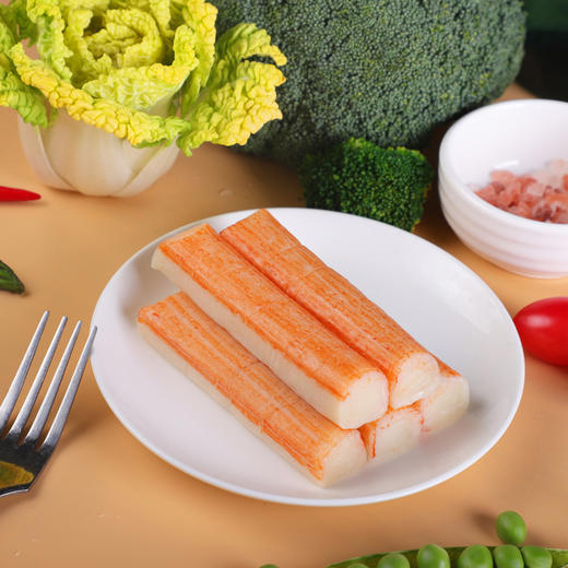 5包特惠 鲜逢蟹味棒240g*5 (70%金线鱼含量）鲜到鲜得 商品图3