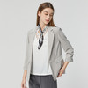 famecoco范可儿七分袖西装外套女夏季新款一粒扣西服职业气质FAB3AW001 商品缩略图0