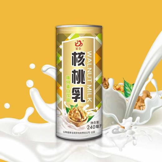 22℃商洛直播大赛 | 精华营养 家金核桃露核桃乳饮料 240ml*9罐 商品图3