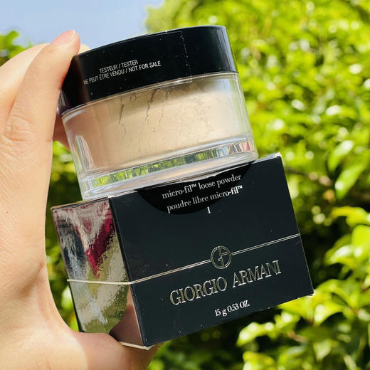 阿玛尼轻纱蜜粉1号15g 商品图0