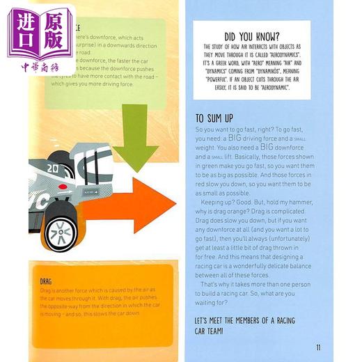 【中商原版】How to Build a Racing Car 如何制作赛车 英文原版 进口图书 儿童科普绘本 百科知识图书 儿童科学实验读物 精装 商品图4
