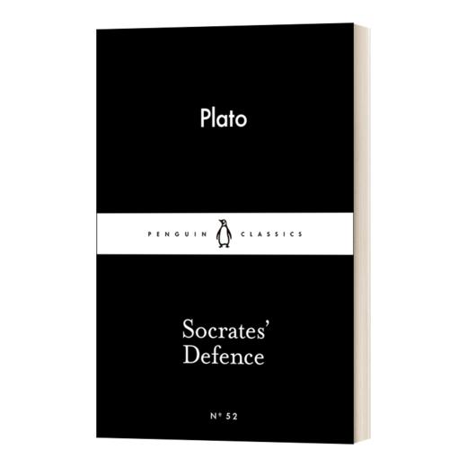 英文原版 Socrates Defence 柏拉图 苏格拉底的申辩 英文版 进口英语原版书籍 商品图0