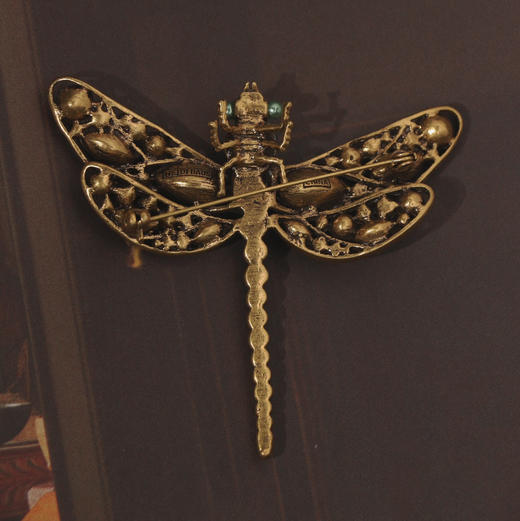 甄选·中古风 重工精制 蜻蜓胸针 商品图4