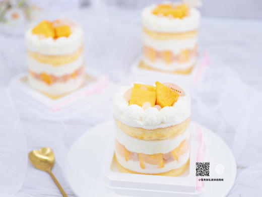 芒果鲜奶啵啵-mini小蛋糕兑换 商品图1