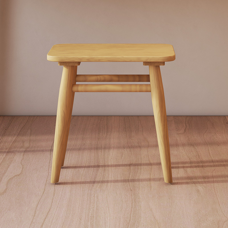 喜梦宝简约化妆凳实木椅子春序系列