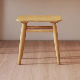 喜梦宝简约化妆凳实木椅子春序系列