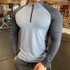 跃牌【跃LEAP-ACTIVE】系列健身衣服男速干衣运动教练工服训练服速干长袖秋季健身服805 商品缩略图3
