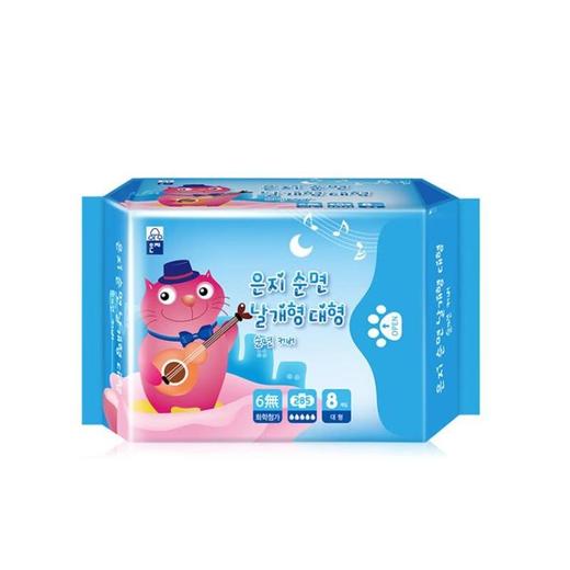 猫小菲6无纤薄夜用卫生巾 285mm*8P 商品图0
