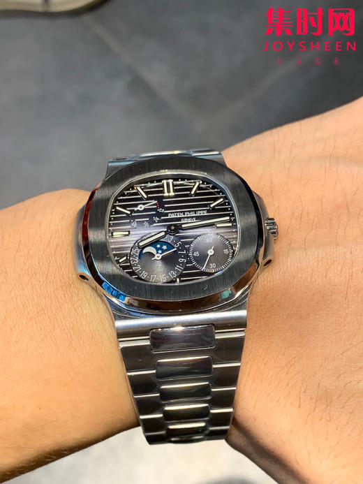 GR百达翡丽Patekphilippe运动系列鹦鹉螺5712霸道总裁 PP5712GR 商品图6