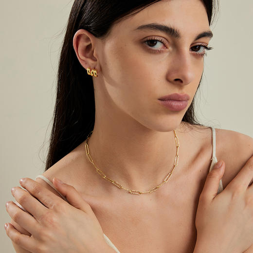 ARSIS【自由搭配】方框Y字链简约感百搭小众设计项链 商品图4