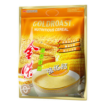 金味强化钙麦片600g（30g*20袋）营养早餐冲饮谷物 即食燕麦片 商品图1