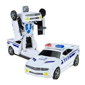 婴侍卫（BBG）酷炫警车变形机器人 酷炫警车变形机器人 LZM6101-2