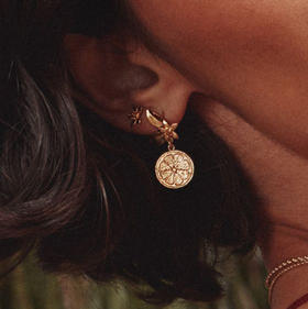 订购9周到｜Alex Monroe-Orange Blossom-橙花 耳环［英国设计师］