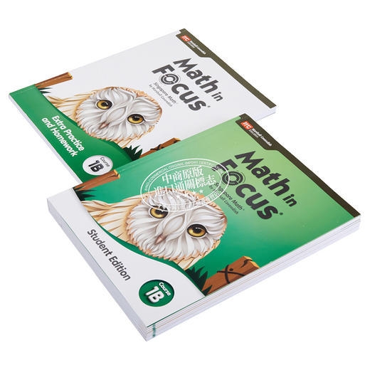 【中商原版】Math in Focus Grade 6B 焦点数学 六年级下册套装 学生书+课外练习作业本 英文原版 美国HMH教材 小学新加坡数学 商品图2