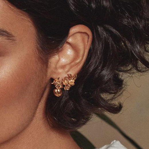 订购9周到｜Alex Monroe-Peach Blossom-桃花 耳环［英国设计师］ 商品图0