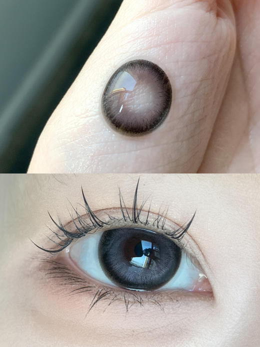 超高舒适度丨DK G374·Deekay丨葡萄水晶冻14.5mm（年抛/2片装） 商品图3