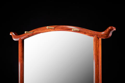 红桥红  家具严选  缅甸花梨（大果紫檀）  【177如意试衣镜】 商品图2