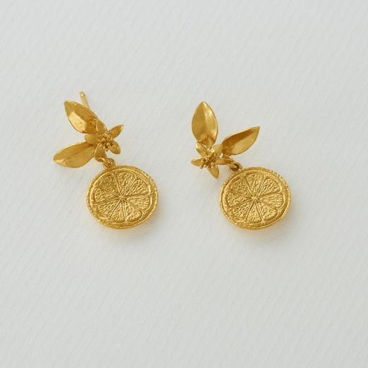 订购9周到｜Alex Monroe-Orange Blossom-橙花 耳环［英国设计师］ 商品图3