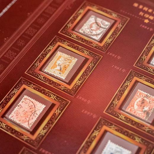 预定！《百年邮王》世界珍邮册！原价4980带收藏证书 再送复刻宋代青白瓷茶具一套 商品图2
