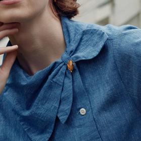 订购9周到｜Alex Monroe-Juicy Corn-玉米 胸针［英国设计师］