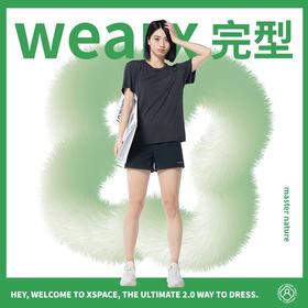 完型速干男女士宽松短袖T恤女夏季男款新款运动健身凉感美式背心T恤（2-7天发货）